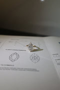 18k Yellow Gold with 5.07ct Marquise Lab Diamond