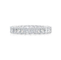 3.0ct Total Cushion-Cut Lab Diamond Full Eternity Band in 18K White Gold